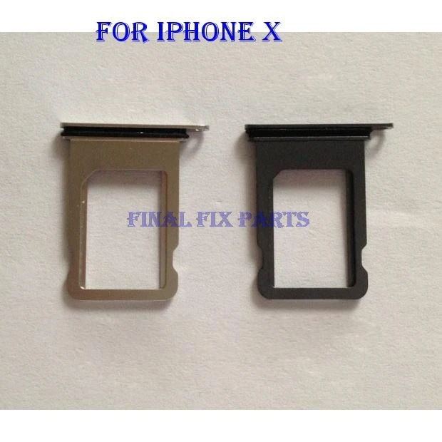 Sim Card Tray For iPhone X, iPhone 10 Sim Card Adapter With Water proof