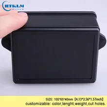 ABS пластиковый проектный Чехол diy электрическая распределительная коробка настенная Монтажная монтажная плата пластиковый корпус diy акустическая коробка 105*65*40 мм