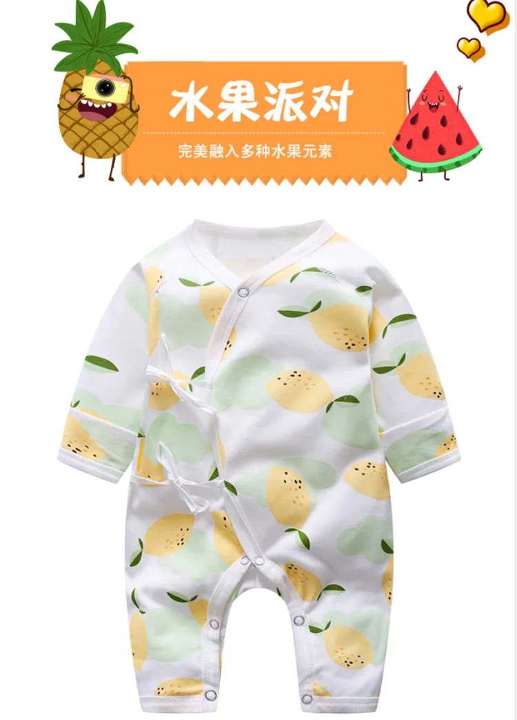 Комбинезоны для новорожденных мальчиков и девочек; хлопковый комбинезон с длинными рукавами; комплект осенней одежды для детей 0-9 месяцев
