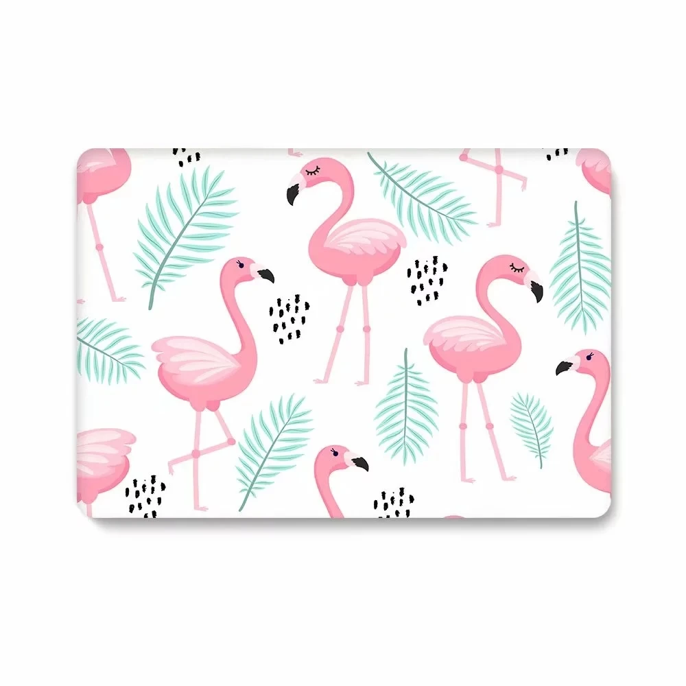 Printed Bird Shell Protective Hard Case Sleeve for Apple Mac Macbook Air 11 Pro Retina 13 12 15 Pro Touch Bar 13.3 15.4 Cover