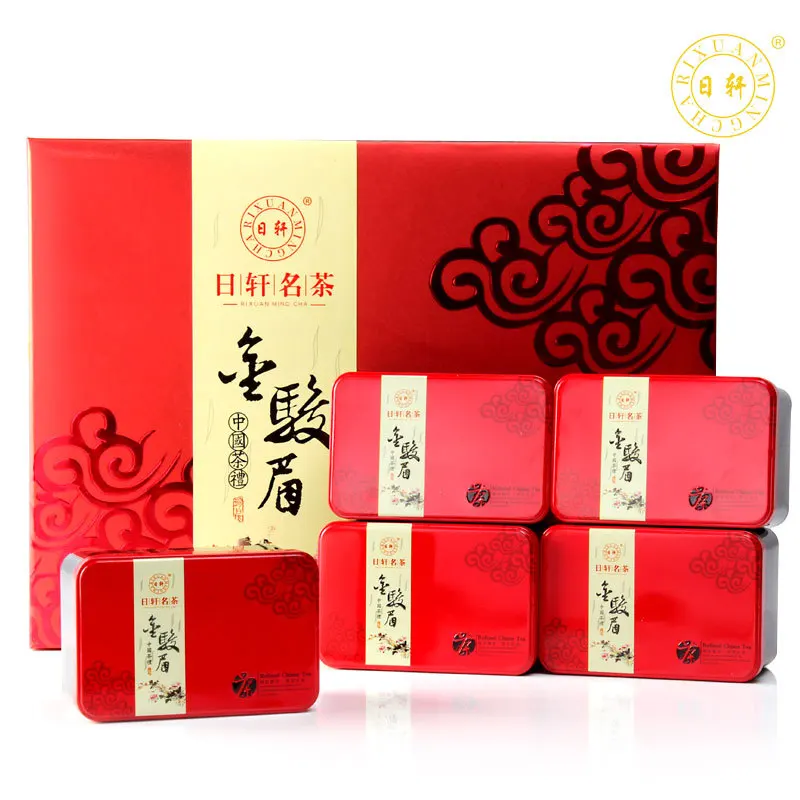 Jinjunmei Wuyi Mountain tea gift premium Paulownia off 250 grams Gift Box | Продукты