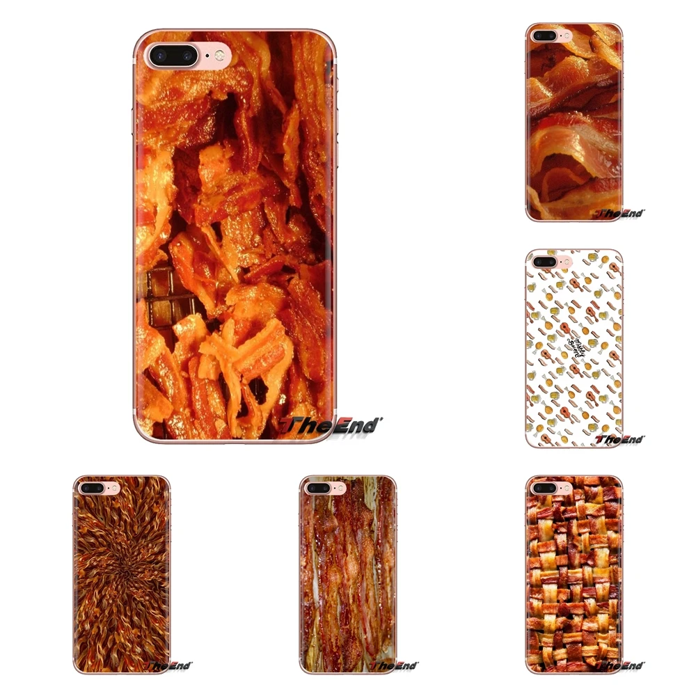 Силиконовые чехлы для Huawei G7 G8 P7 P8 P9 P10 P20 P30 Lite Mini Pro P Smart Plus 2017 2018 2019 Love Delicious Bacon Poster |