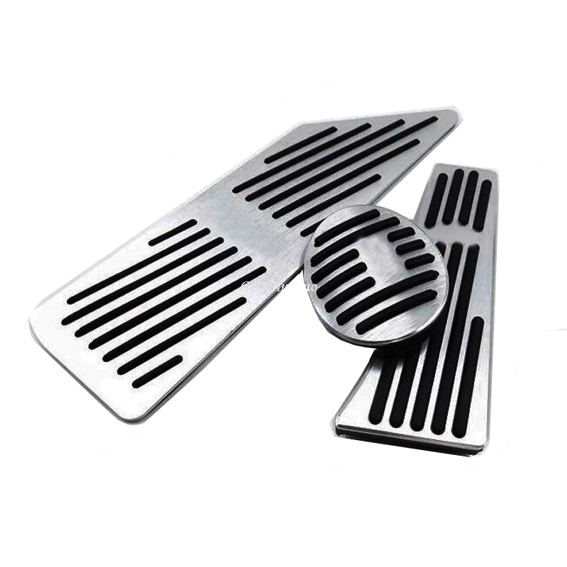 

AT Non-slip Accelerator Brake Foot Rest Pedal Pads, For BMW X1 2-series touring Antiskid Gas Fuel Refit Stickers Car Accessorie