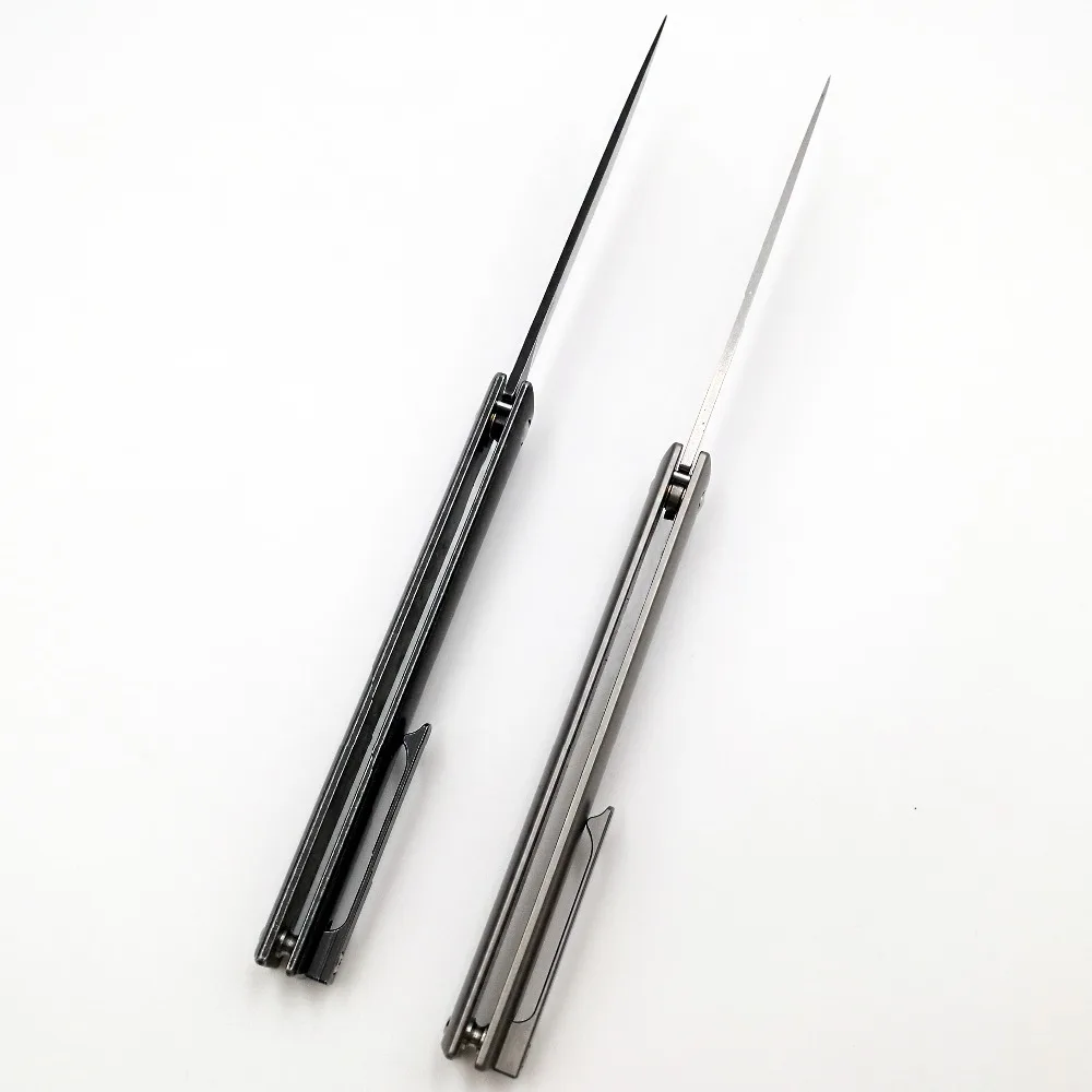 JSSQ M390 лезвие складной нож титановая ручка керамический шариковый подшипник карманные ножи Открытый выживания охотничий нож кемпинг EDC инструмент