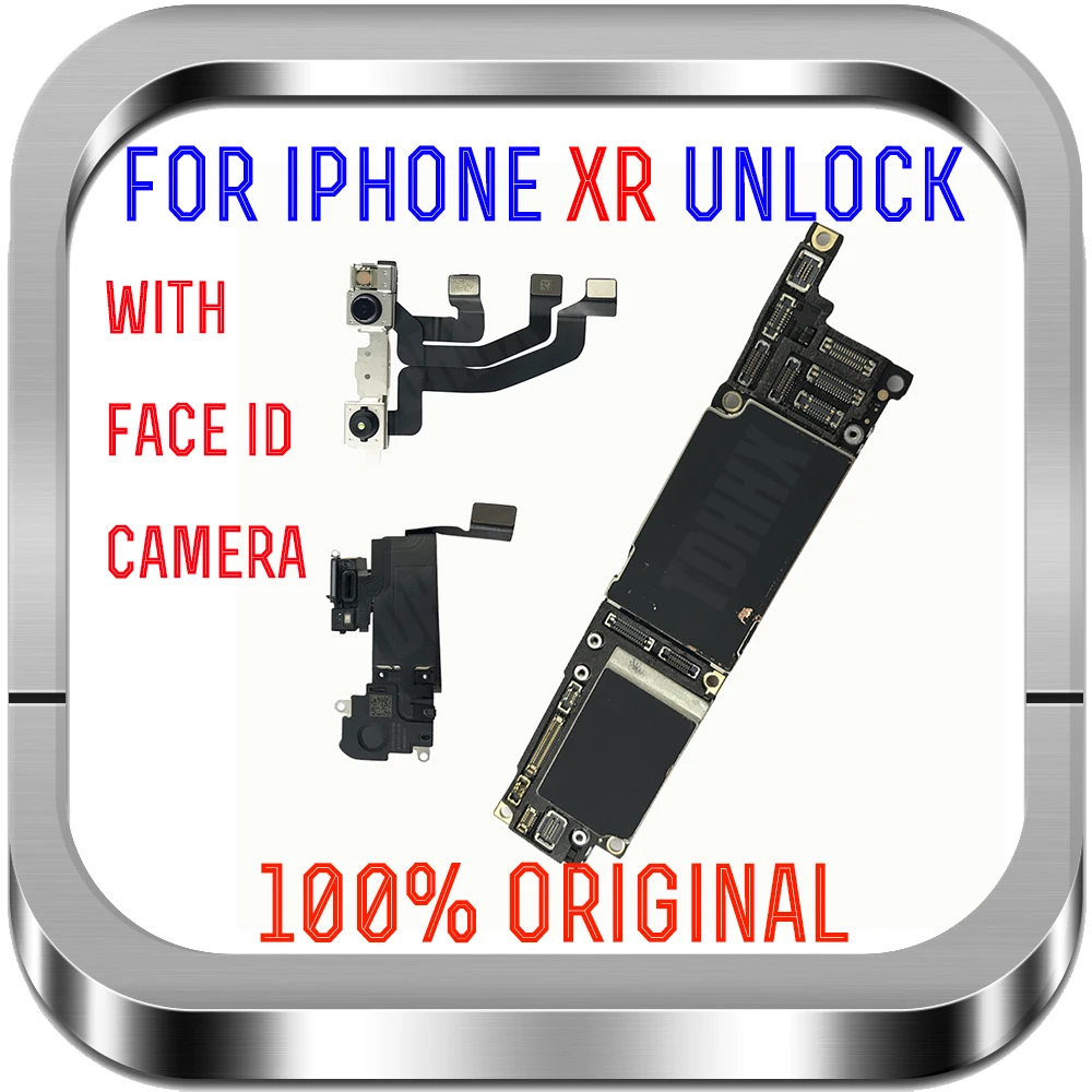

Factory Unlocked Logic Board For iPhone XR Motherboard With IOS For iPhone XR Motherboard Mainboard 64GB 128GB 256GB With IOS