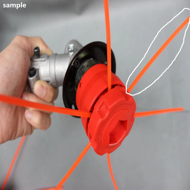 1 X 5M*4mm Strong Trimmer Strimmer Brushcutter Nylon Cord Line Wire String Rope Trimmer Rope Cord Wire String for Grass Strimmer
