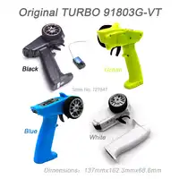TURBO 2.4GHz 3CH 91803G 91803G-VT Radio system Transmitter Controller remote control w/ Receiver for RC Car Boat PK TG3 FS-GT3B