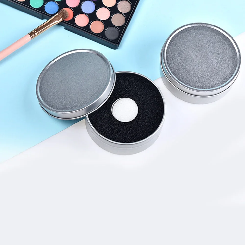 

Makeup Brush Cleaner Sponge Remover Sponge Cleaner Dry Clean Eye Shadow Box Makeup Brush Brushes Cleaning Mat Box Powder