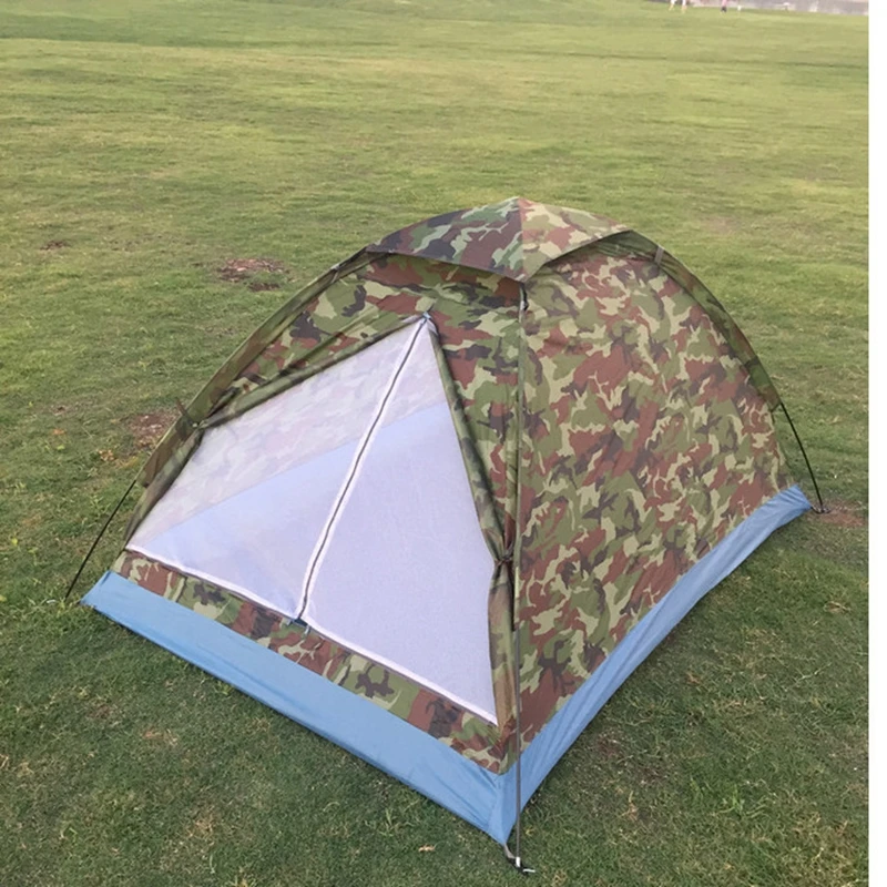 Barraca de Acampamento Barracas de Praia ao ar Viagens à Prova de Vento Barracas ao ar Pessoas Única Camada Livre Impermeável Toldo Tenda Verão Pop up 2-3 8 Esporte e Lazer