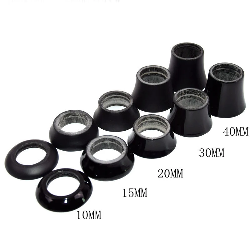 

Bicycle Headset Carbon Washer Road Mountain Bike Cover Fork Taper Spacers Washer 1-1/8"(28.6mm ) Parts 8.5/10/15/20/30/40mm