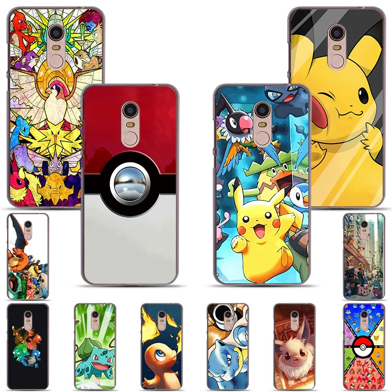 

Pocket Monsters Pokemon clear Hard PC phone Case for Xiaomi Redmi 7 7Pro 3 3S 6 Pro S2 4A 4X 5A 6A 5 Plus Note 7 7Pro 5A 4X 6Pro