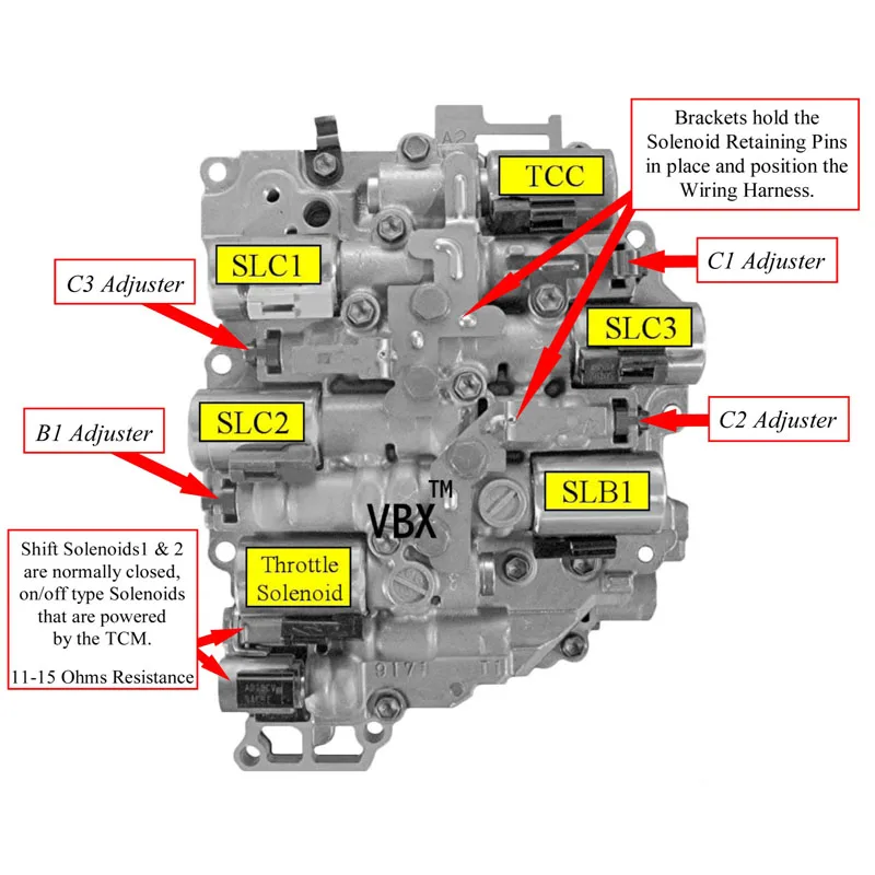 TF-80SC AF40 AWF21 TF80-SC AF40-6 TF-80SC AF40 AF40-TF80SC электромагнитный клапан коробки передач тела клапана sonnax обновлений, dynoed