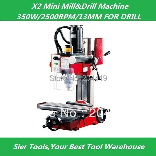 

X2 Mini Mill&Drill Machine/SIEG 220V,350W micro Drill Machine