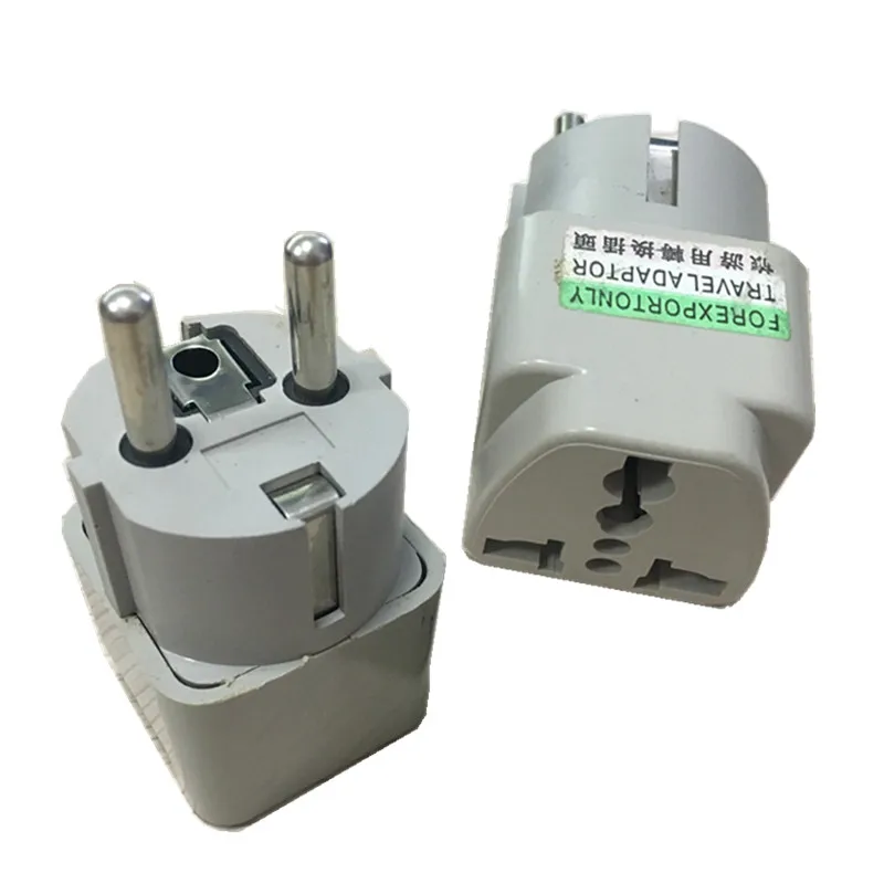 2pins Round Travel Adapter Plug Converter Socket For South Korea 250V