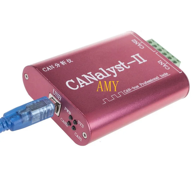 CAN анализатор CANOpen J1939 USBcan2 конвертер USB ZLG совместимый|can analyzer|can convertercan usb |