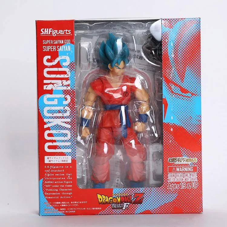 

SHFiguarts Dragon Ball Z Resurrection F Son Gokou PVC Action Figure Collectible Model Toy 16cm Retail Box WU301