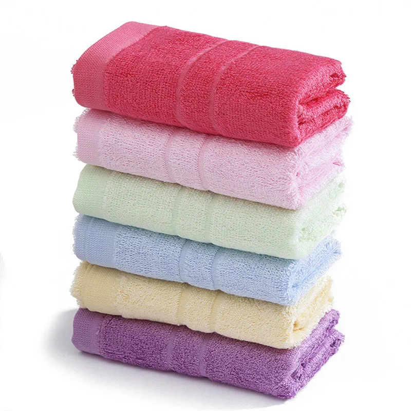 

Baby Face Bath Towel Bamboo Fiber Towels Square Washcloth Super Soft Best Value Towels for Bathroom Baby Stuff for Newborns Kids