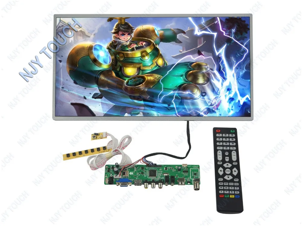HDMI USB AV VGA ATV PC T. V56.031 ЖК-дисплей плате контроллера комплект плюс 15,6 дюймов 1366x768 LP156WH4 TLA1 LVDS монитор комплект