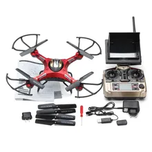 JJRC H8D 2,4 ГГц 5,8G FPV RC Квадрокоптер с режимом headless с возвратом по одной кнопке Дрон с 2MP Камера для монитора с видом от первого лица ЖК-дисплей RTF VS V686G H9D