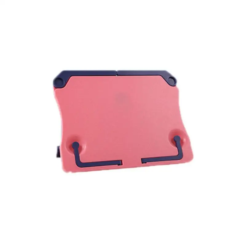 Высококачественный ABS Портативный складной настольный музыкальный Стенд стойка Музыкальная подставка для инструментов - Цвет: pink