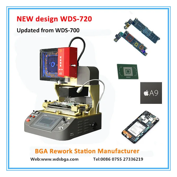 Прямая поставка с фабрики оригинальная цена wds 720 Φ bga наладочная станция для iphone