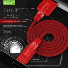 

GOLF shuttle braid series type C USB cable is suitable for multiple mobile phone support data transmission 2.4A type C line.