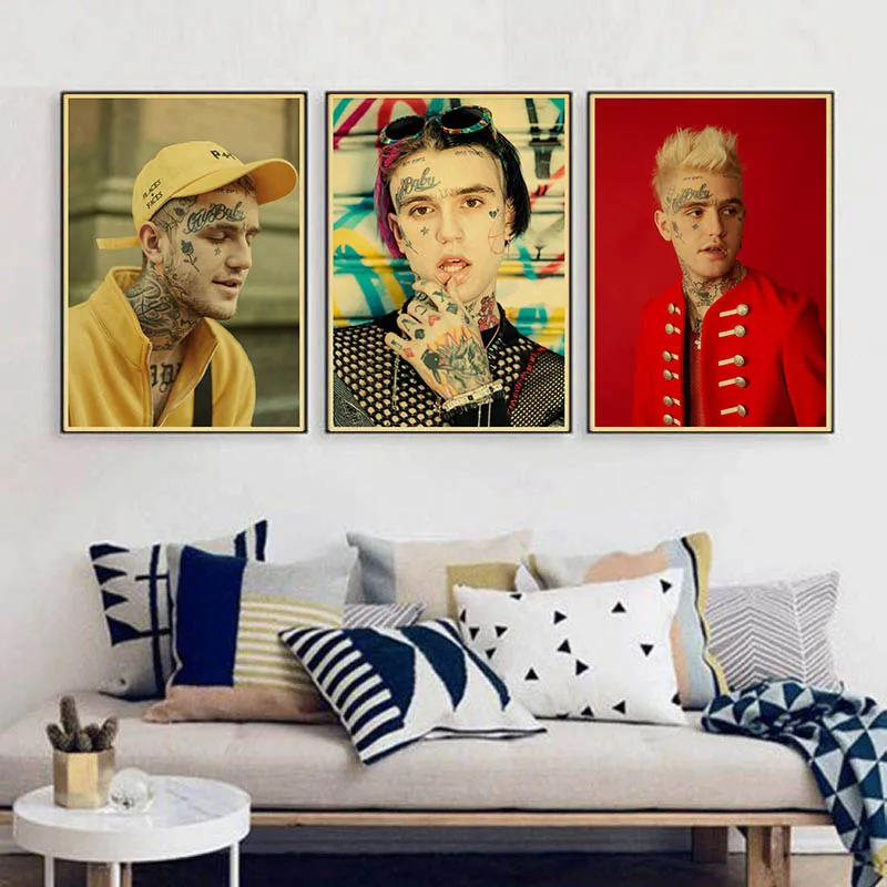 Lil Peep Come Over When You/'re Sober 1 Poster Decor HD Print 24x24 inch Pt