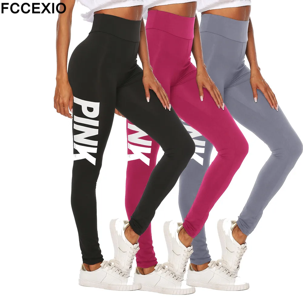 FCCEXIO 3 نمط الحب الوردي اللياقة البدنية مرونة عالية الشارع طماق النساء تجريب يغطي الرجل عالية الخصر الرياضية خليط المرأة يغطي الرجل