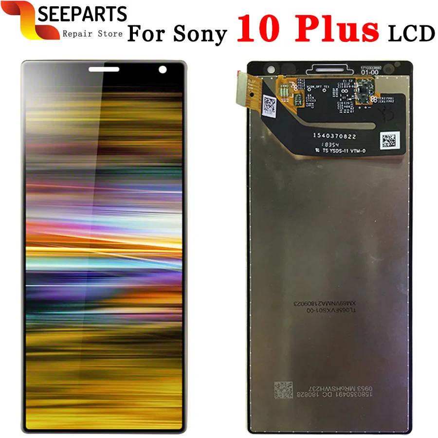 Оригинальный ЖК дисплей с дигитайзером сенсорного экрана для Sony Xperia 10 Plus