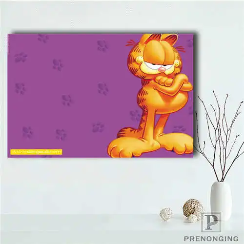 

Custom Canvas Poster Garfield (34) Printing Posters Cloth Fabric Wall Art Pictures For Living Room Decor#18-12-05-H-04-208