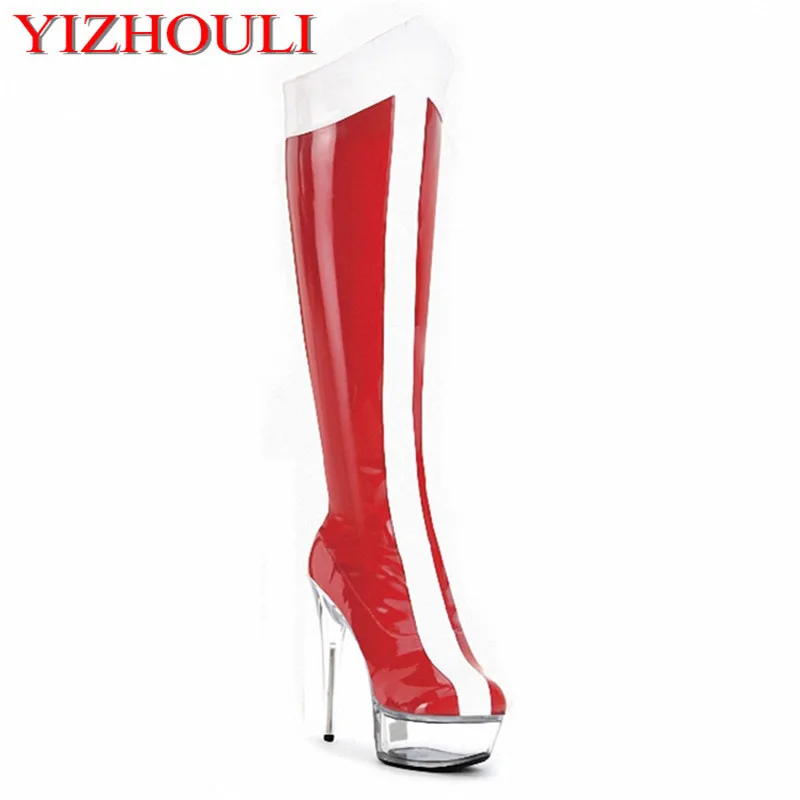 high heel dance boots