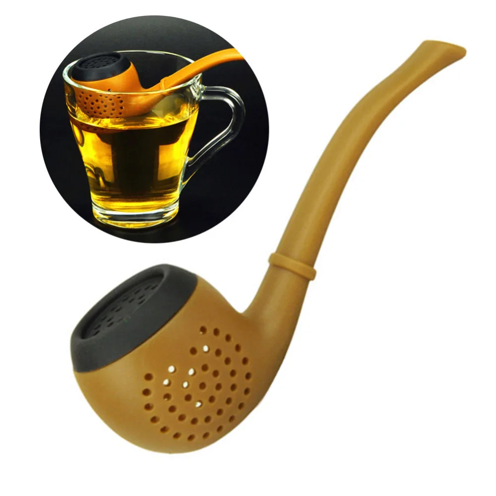 

1 Pcs Pipe Silicone Tea Maker Tea Infuser Filter Diffuser Tea Leaf Strainer Pipe for for Drinking Tea Accessories New Design