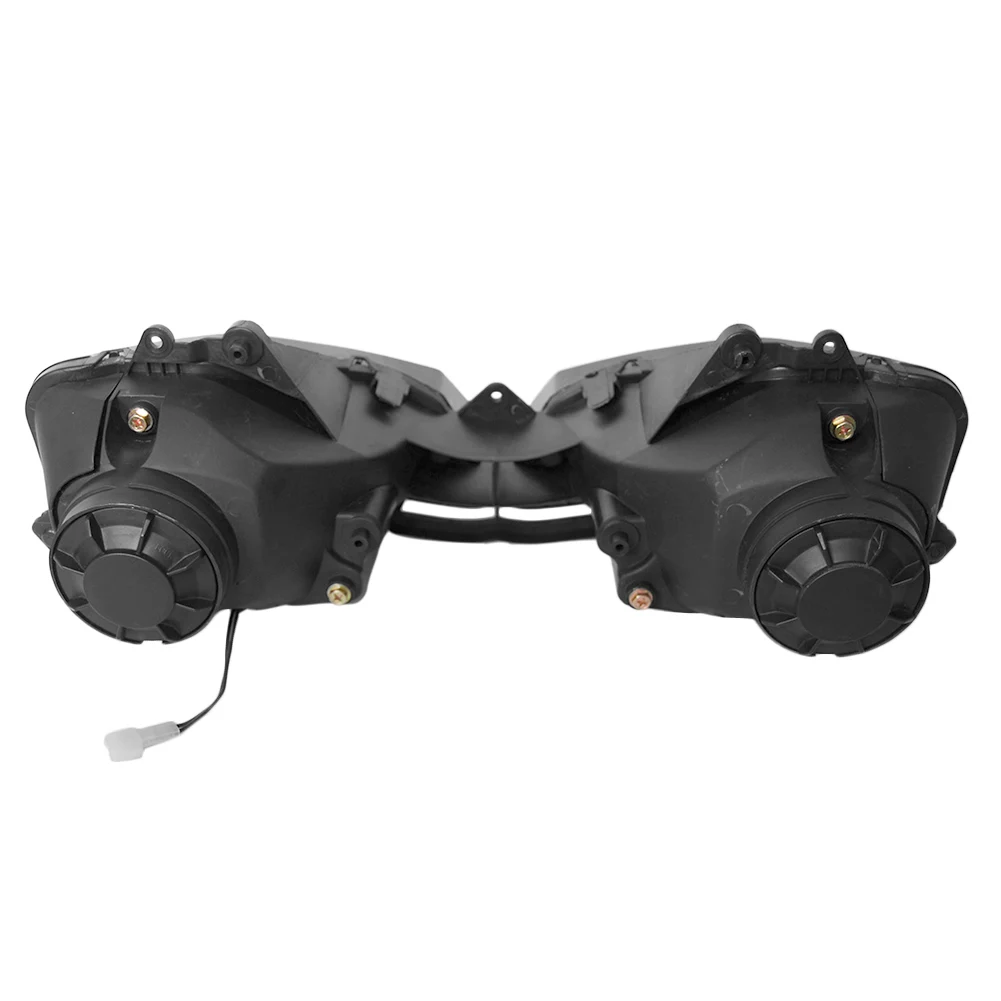 Headlight Headlamp For Yamaha YZF R6 2003 2004 2005 YZF-R6 03 04 05 Clear Head light lamp Black Color