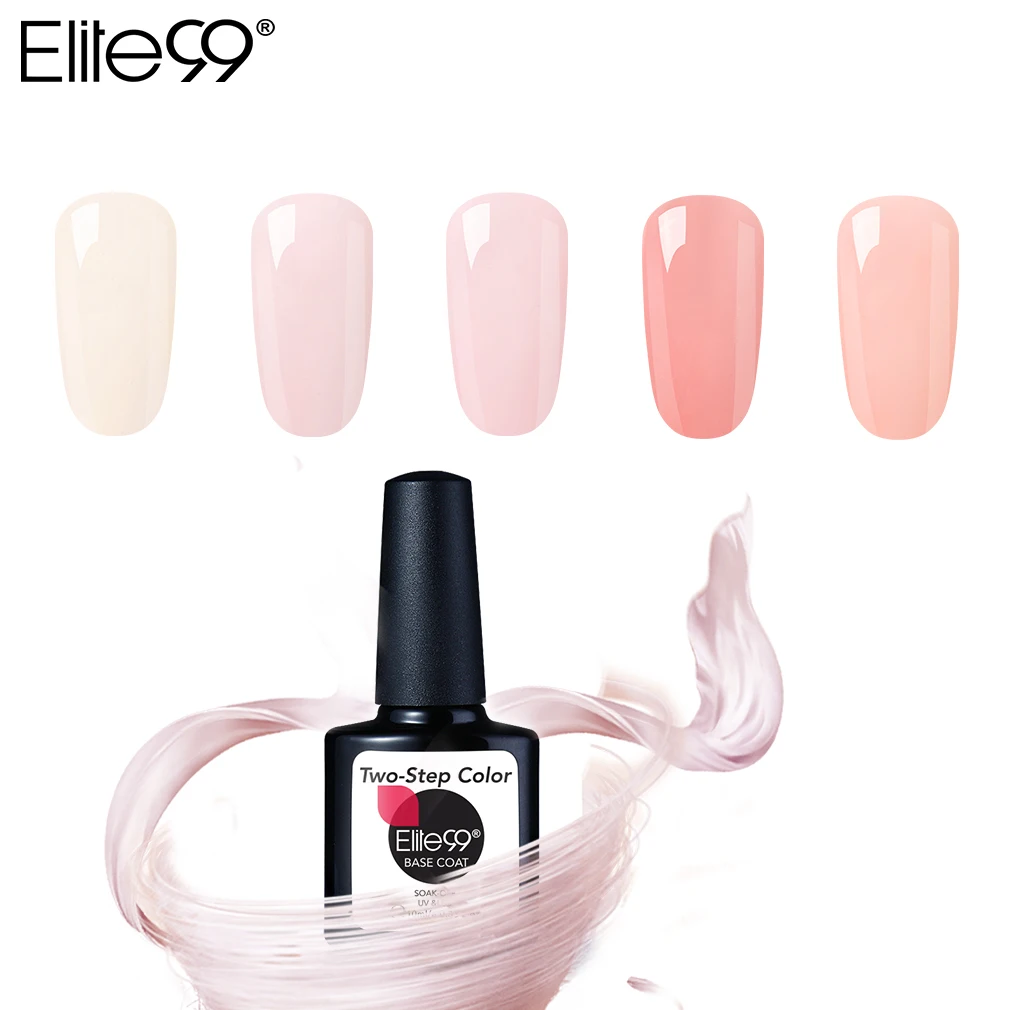 

Elite99 Two-step Nail Art Design Manicure 6 Color 10ML Soak Off Enamel Gel Polish UV Gel Nail Polish Lacquer Varnish