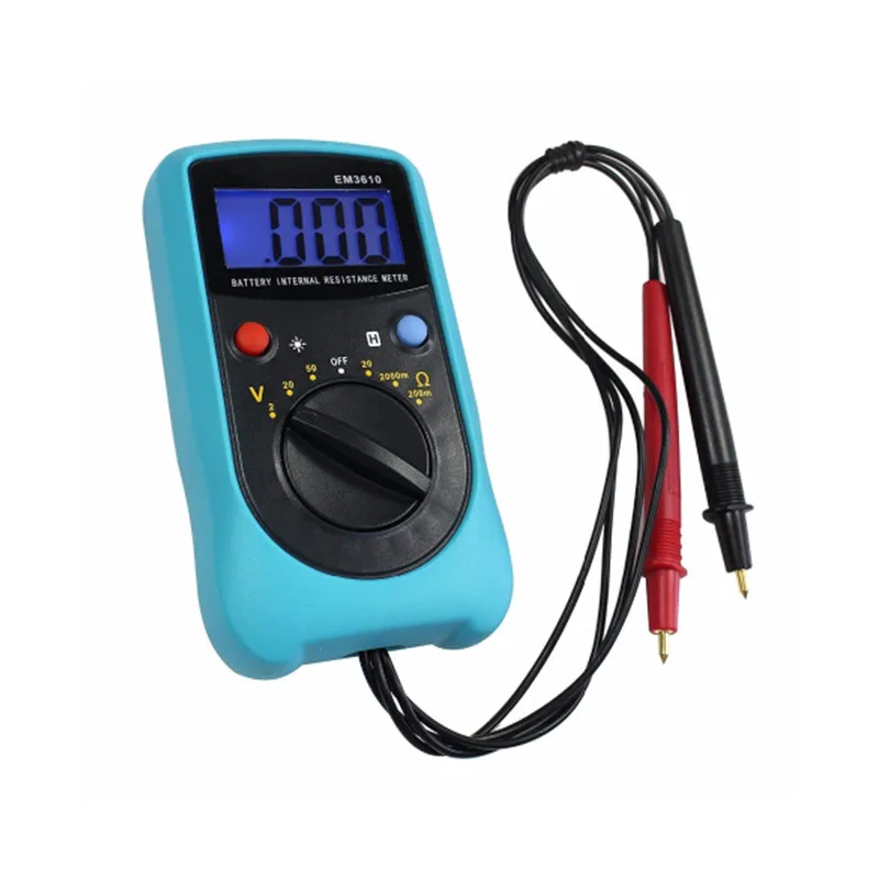 Automobile Storage Battery Voltage Temperature Coefficient Automatic Tester Digital Battery Internal Resistance Meter Instrument