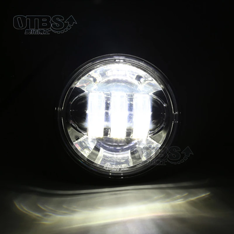 OTBS 5,75 дюймов светодиодный фонарь для Harley проектор светодиодный дальнего света 45 Вт лампа для Harley Sportster