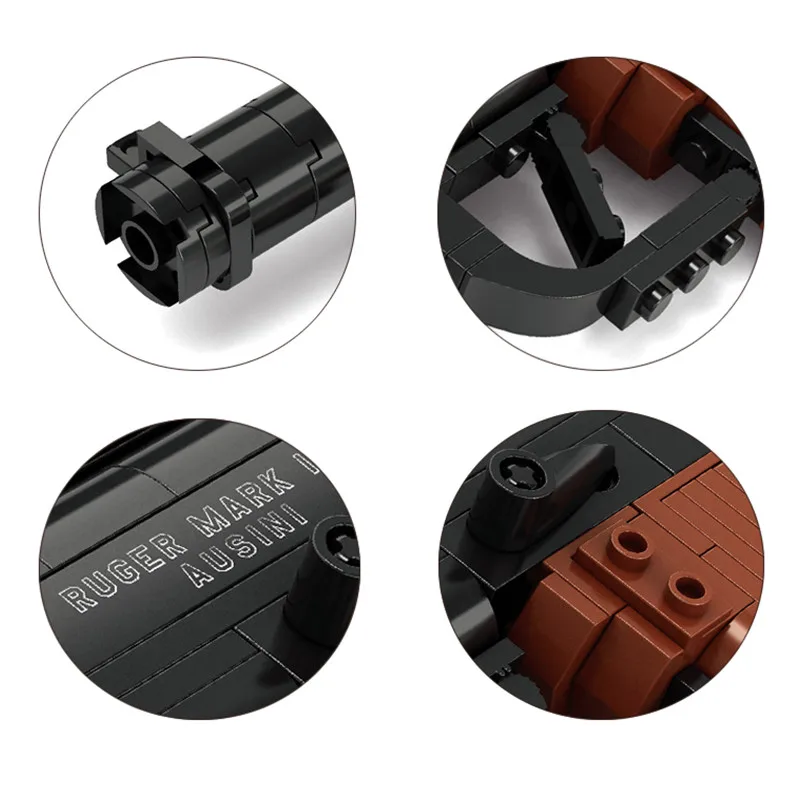 A Models Building toy Compatible with Lego A22419 118pcs Urban Pistol Blocks Toys Hobbies For Boys Girls Model Building Kits A Models Building toy Compatible with Lego A22419 118pcs Urban Pistol Blocks Toys Hobbies For Boys Girls Model Building Kits