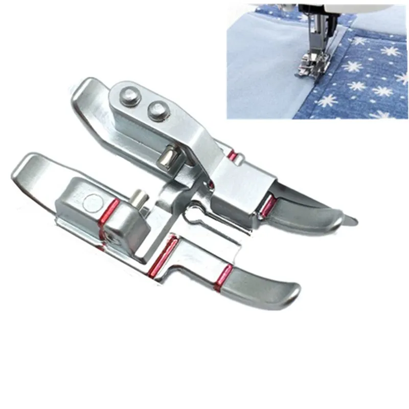 #820541096 подходит для Pfaff style Snap on 1/4 дюйма. Ножка с направляющей по краю 5BB5009|Швейные