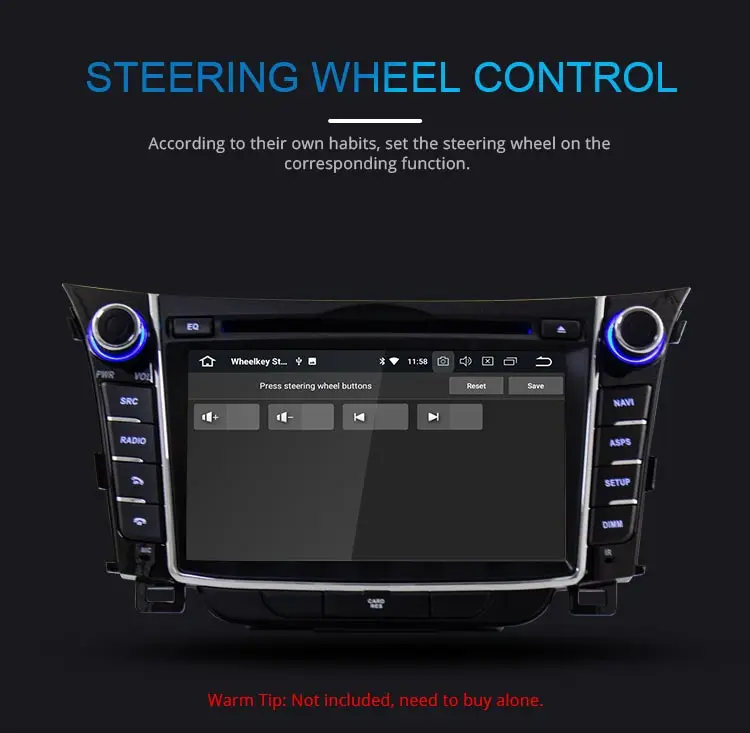 Clearance JDASTON Android 9.0 Car DVD Player For Hyundai I30 Elantra GT 2012-2018 WIFI Multimedia GPS Stereo 2 Din Car Radio tape recorder 11