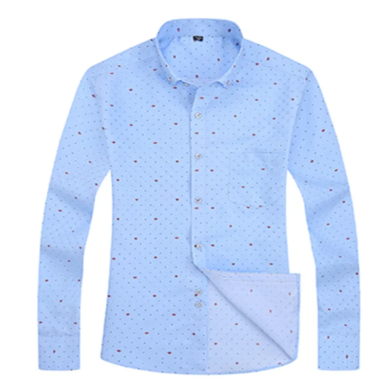 2019 قميص العلامة التجارية جديد وصول الربيع الذكور المطبوعة عارضة قميص أوم اللباس قمصان طويلة الأكمام صالح سليم 4XL ملابس رجالي XT609 2019 قميص العلامة التجارية جديد وصول الربيع الذكور المطبوعة عارضة قميص أوم اللباس قمصان طويلة الأكمام صالح سليم 4XL ملابس رجالي XT609