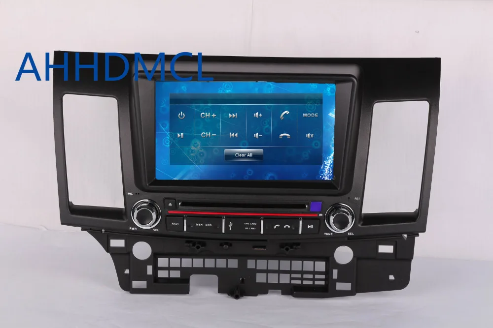 Clearance AHHDMCL Car Multimedia Player DVD Navigation For Mitsubishi Lancer Galant Fortis iO EX Series R 2007 2008 2009 2010 2011 2012~Up 3