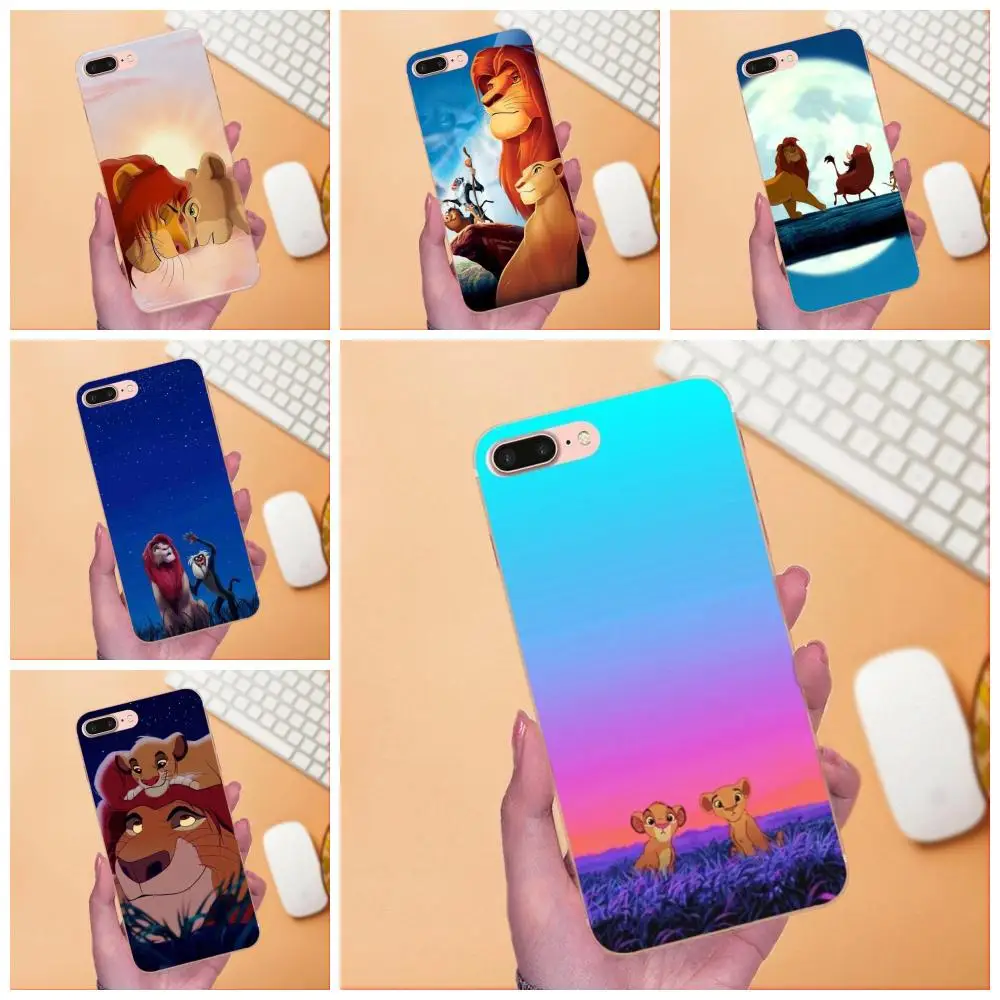 Чехол для Huawei Honor 4C 5A 5C 5X 6 6C 6A 6X 7 7X 8 9 V8 V10 Y3II Y5II Y6II G8 P7 Play Lite Lion King милый Фильм |