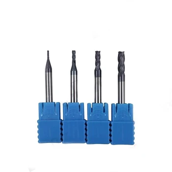 

7pcs Durable 4 Flutes End Mill 50 Degree Tungsten Carbide CNC Milling Cutter Set Power Tools 1/2/3/4/5/6/7/8mm Kelfebby
