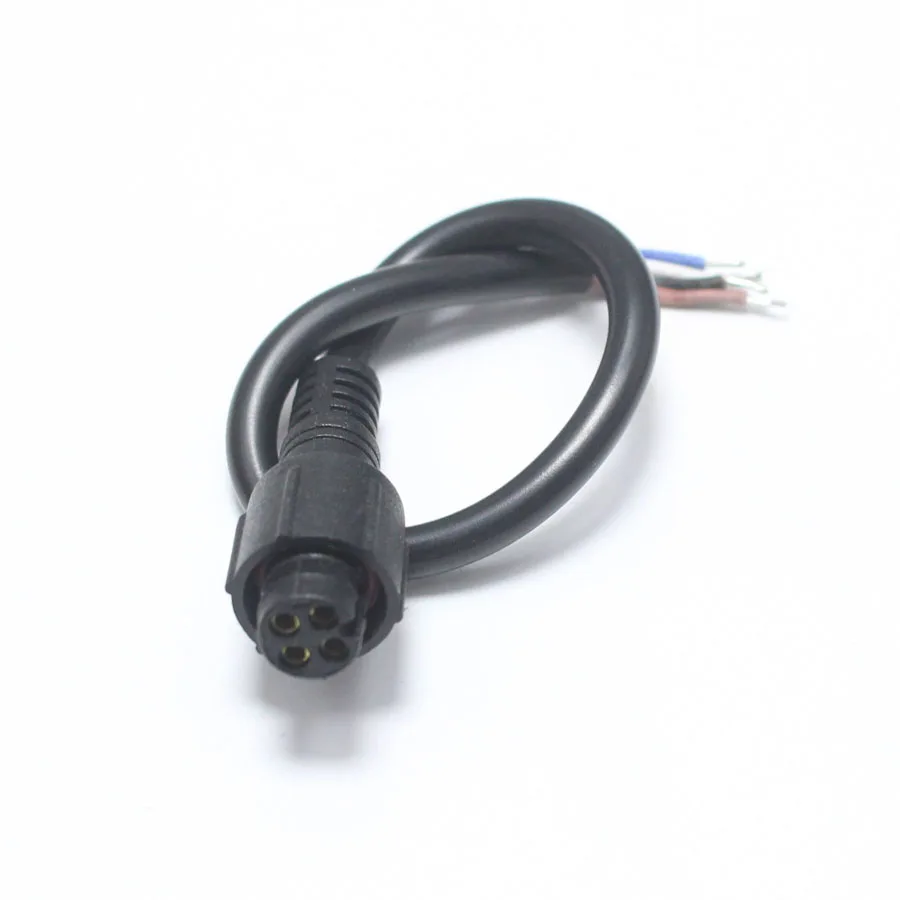 EClyxun 1 пара M12 водонепроницаемый 2 3 4 5 Pin IP65 кабель провода разъем для светодиодный полосы мужской и женский разъем 22 мм гайка разъем 20 см OD 6 мм