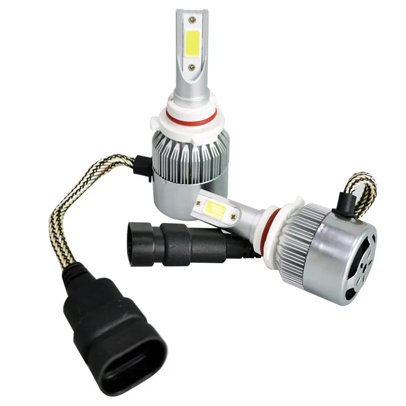 

9006 High Power 300W 30000LM 6000K White LED Light Energy Saving Headlight Vehicle Car Hi/Lo Beam Bulbs Kit 12V-24V