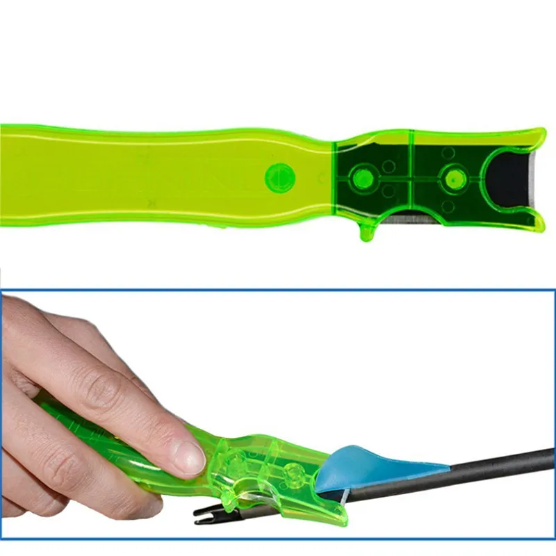 

Archery Arrow Feather Scraper Strippe Strip Pro Vane Feather Portable Fletching Glue Remover Tool Hunting Accessories