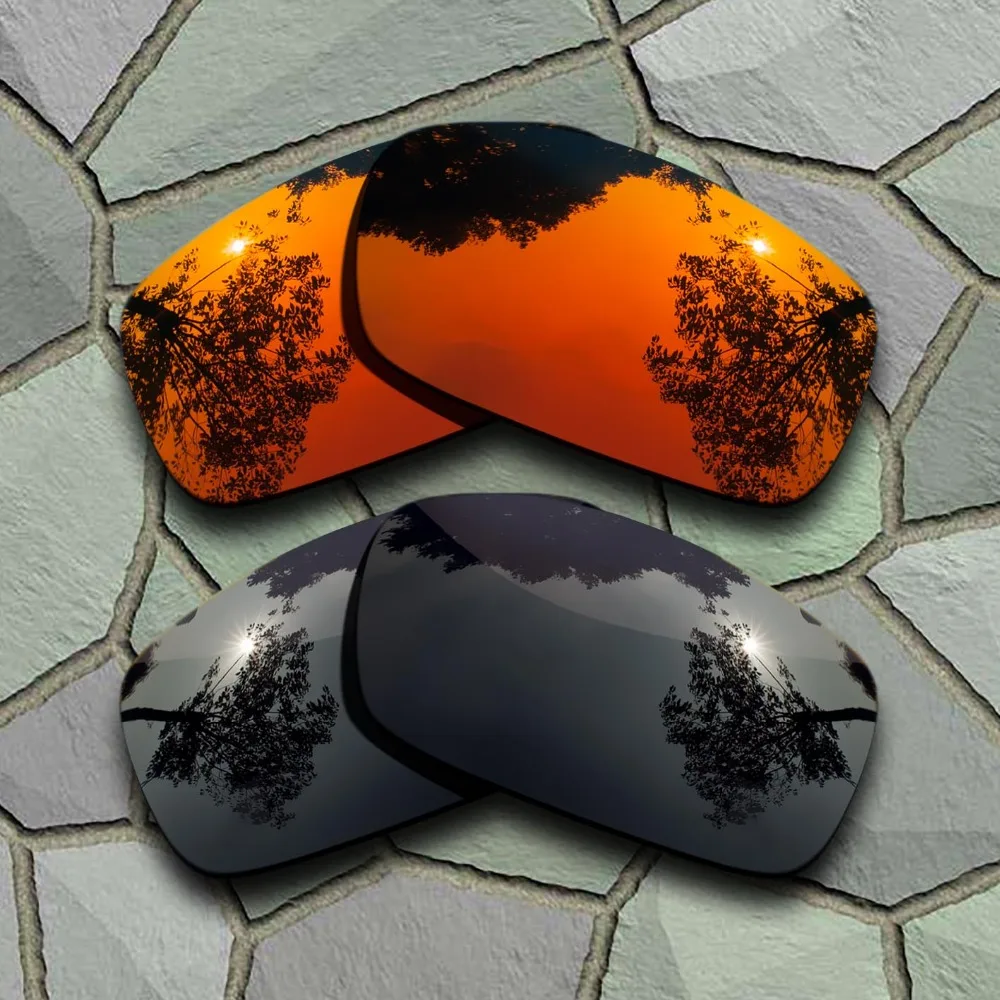 Поляризованные Сменные линзы для солнцезащитных очков Oakley X Squared серые черные и