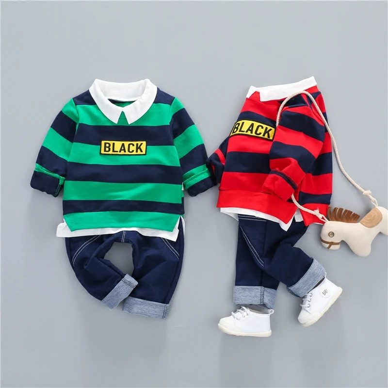 Casual Baby Boy Clothes Brand 2018 Autumn high quality Long Sleeve