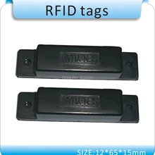 100 шт. металлические помехи 125 кГц TK4100 RFID метки, этикетки управления активами