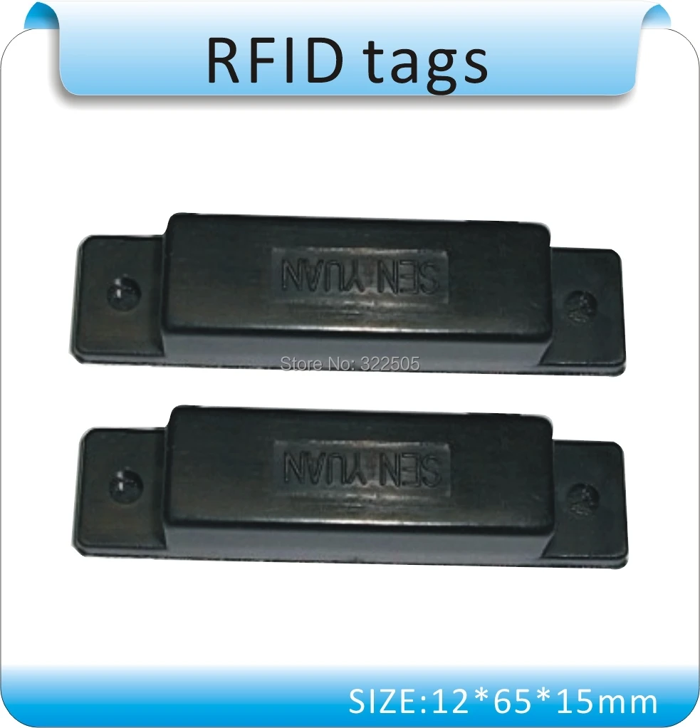 

100pcs Metal interference 125KHZ TK4100 RFID tags , Asset management labels